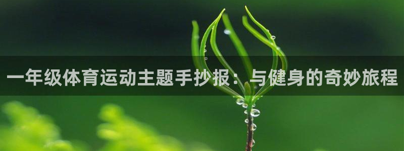 谈球吧：一年级体育运动主题手抄报：与健身的奇妙旅程